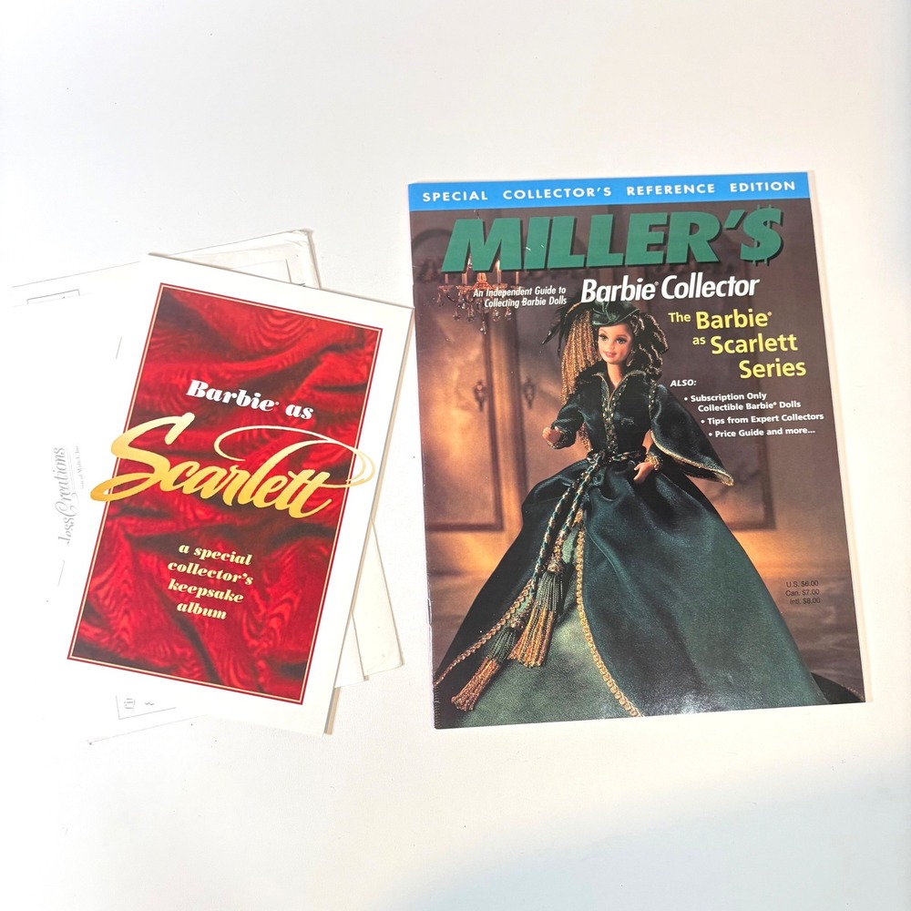 Miller's Barbie Collector Magazine Scarlett Series Reference Guide & Album